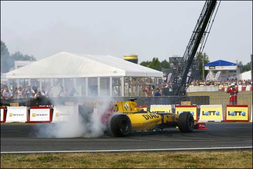 В июле гоночное шоу Renault состоялось в польской Познани